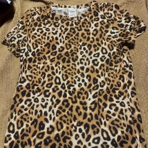 PINK Victoria Secret Leopard Tshirt
